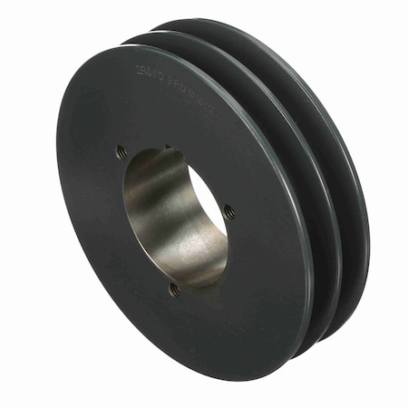 Browning 2 Groove Cast Iron Bushed Bore Multiple Sheave, 2B66Q 2B66Q